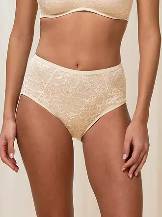 TRIUMPH | Maxi-Slip "Amourette Charm" (Schwarz) | beige